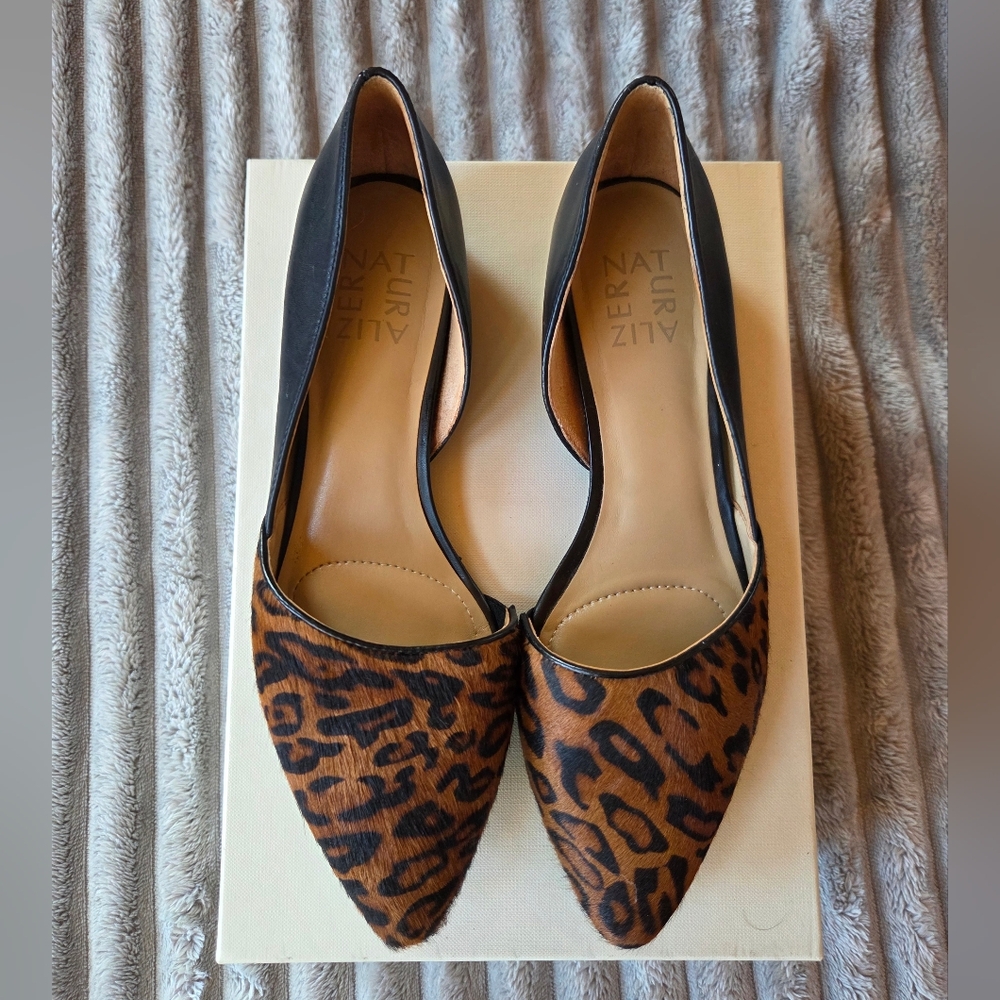 Naturalizer Women's Leopard Print D'Orday Flats Size 7